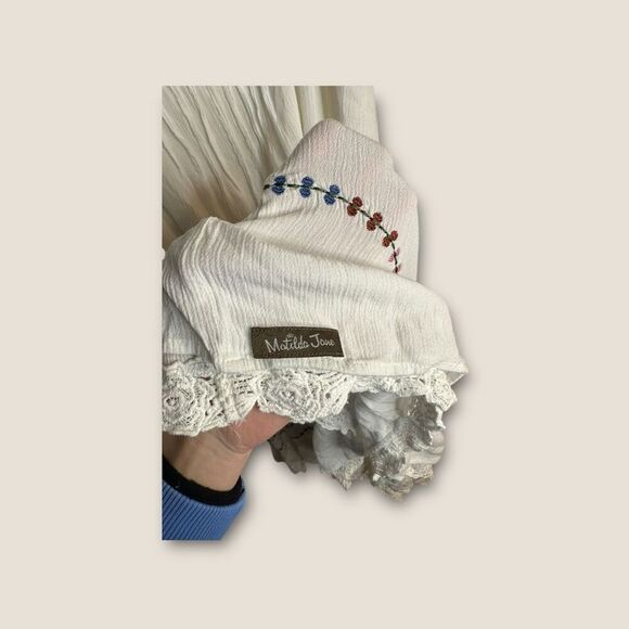 Matilda Jane Brilliant Daydream Adante Dress White Beach Size Large - Picture 8 of 9